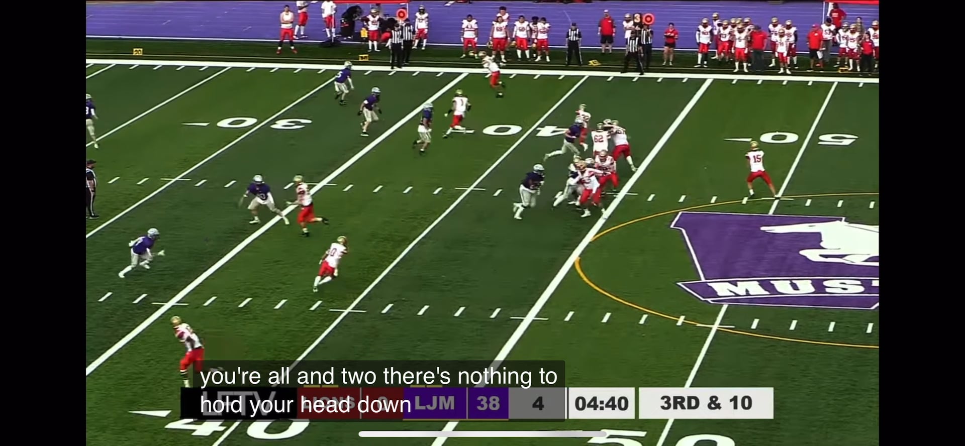 Watch marlo griffiths's outside receiver film