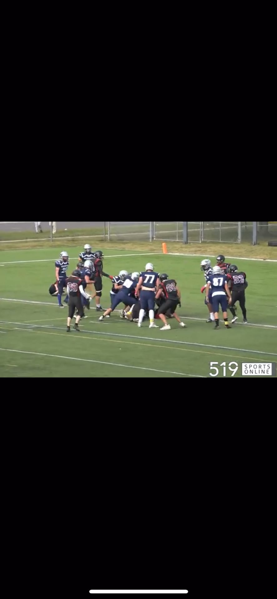 Watch marlo griffiths's outside receiver film