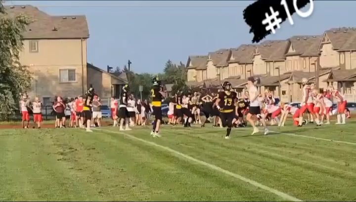 Watch marlo griffiths's outside receiver film