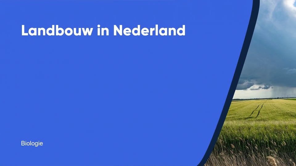 Landbouw in Nederland