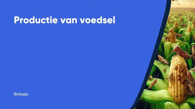 Productie van voedsel