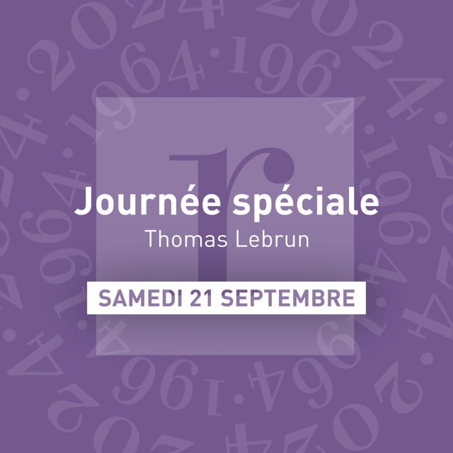 Journée spéciale Thomas Lebrun au Festival de Royaumont 2024