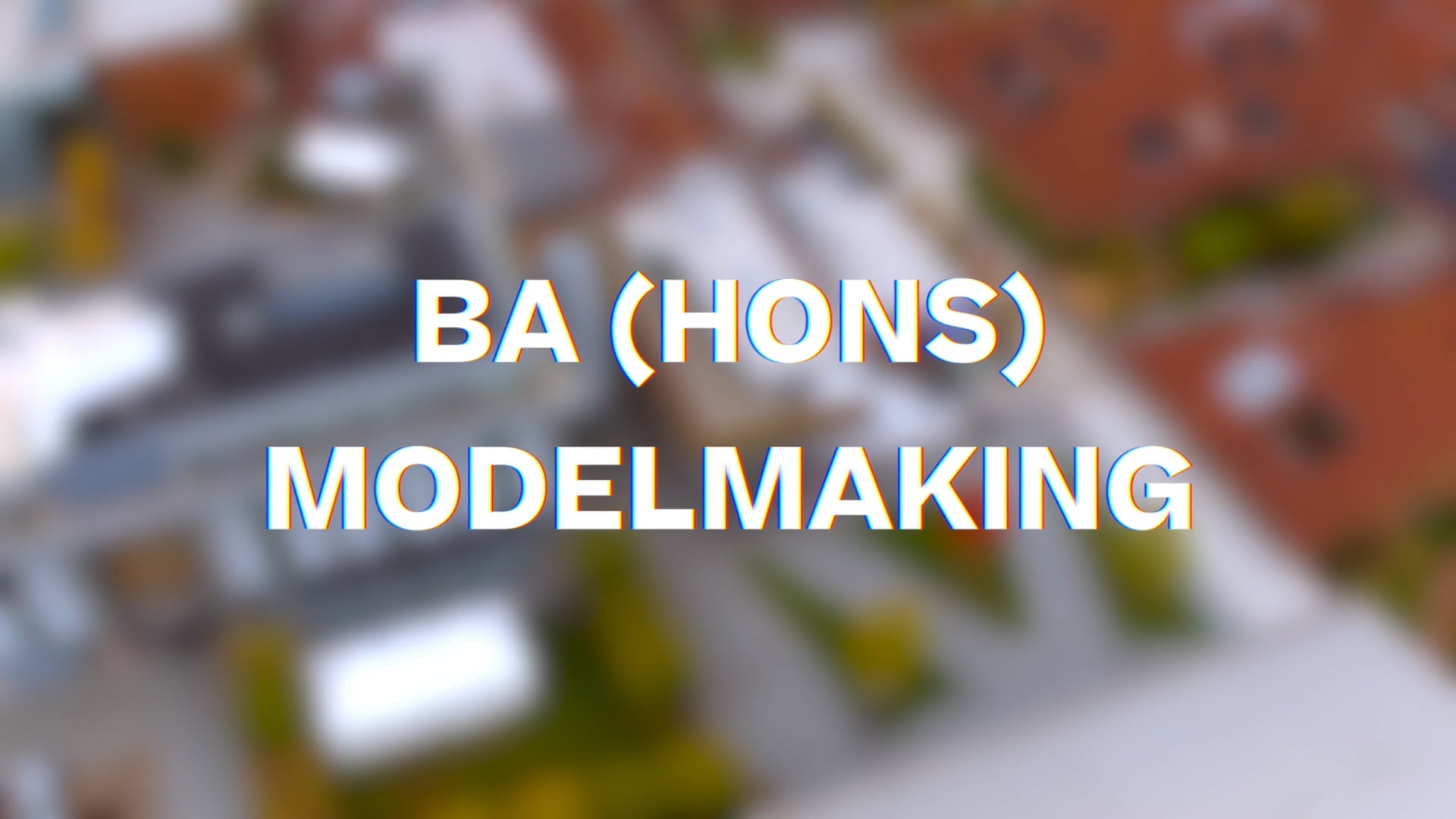 BA (Hons) Modelmaking