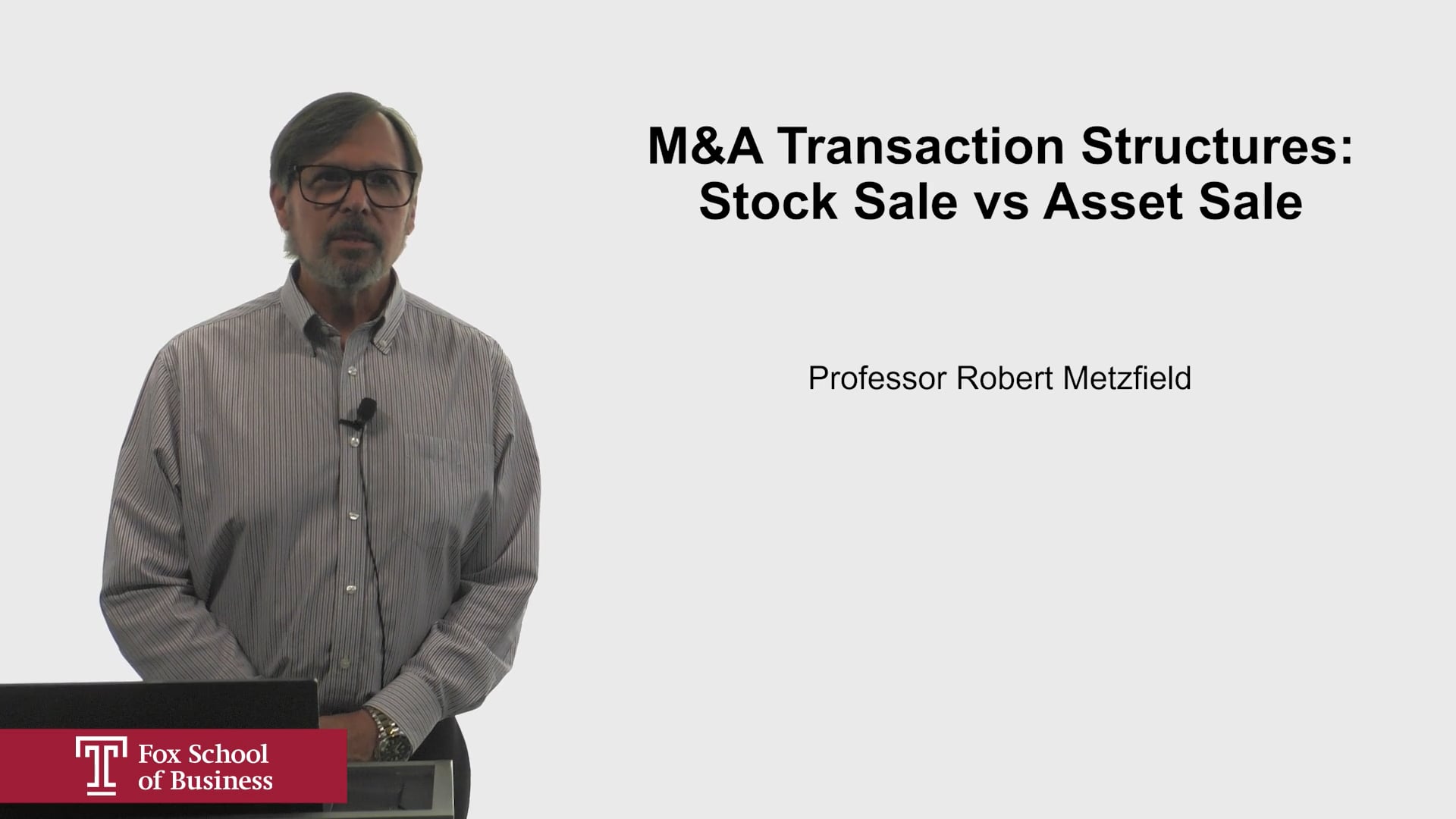 M&A Transaction Structures: Stock Sale vs Asset Sale | Video Vault