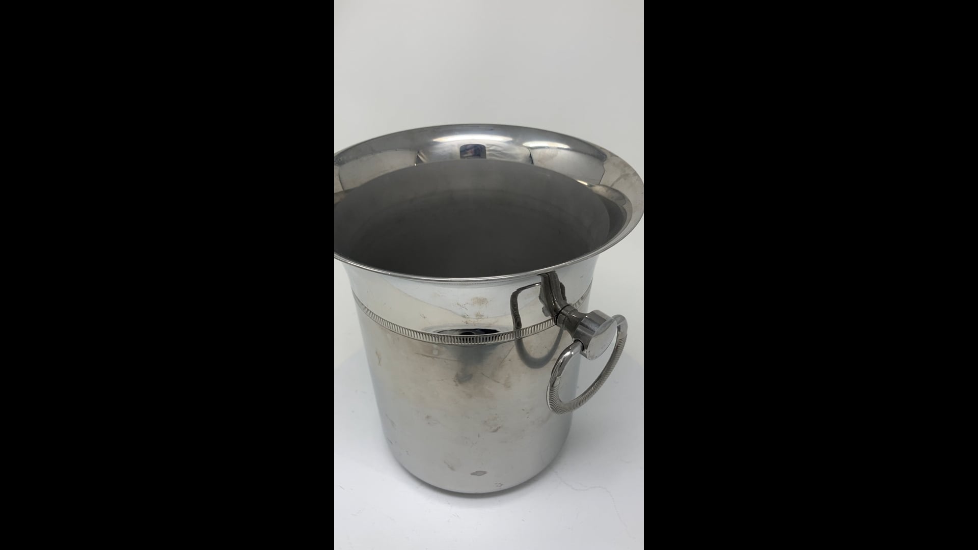 Seau à champagne vintage Jean Couzon Métal