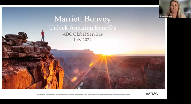Watch the Marriott Bonvoy webinar for a chance to win a $100 Marriott Bonvoy gift card!