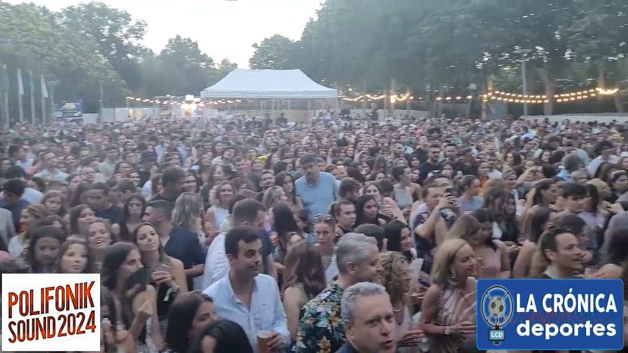 Desde La Crónica Deportes, este es muestro modesto homenaje al Polifonik Sound 2024 y a su concierto estrella. Taburete desató la locura en Barbastro.