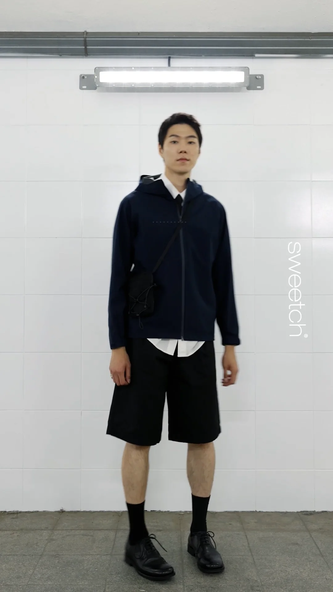 ★sweetch★ VOYAGER PASSPORT BAG 001 Black VOYAGER PASSPORT BAG 001 Black - sweetch