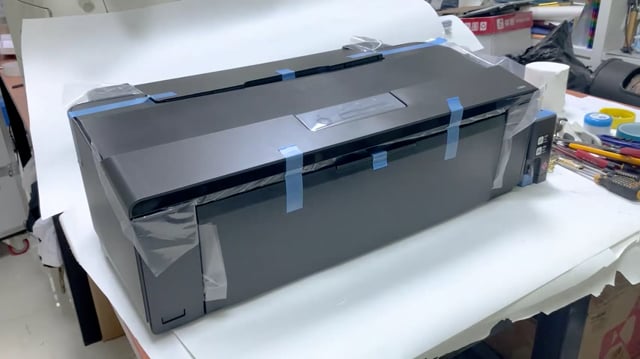 EPSON L1800 DTF Modified for DTF Printing Bulk Ink System with White Ink Circulation and Agitation