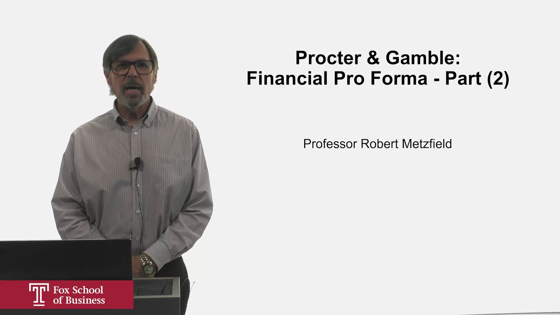 Login to view Procter & Gamble: Financial Pro Forma – Part (2)