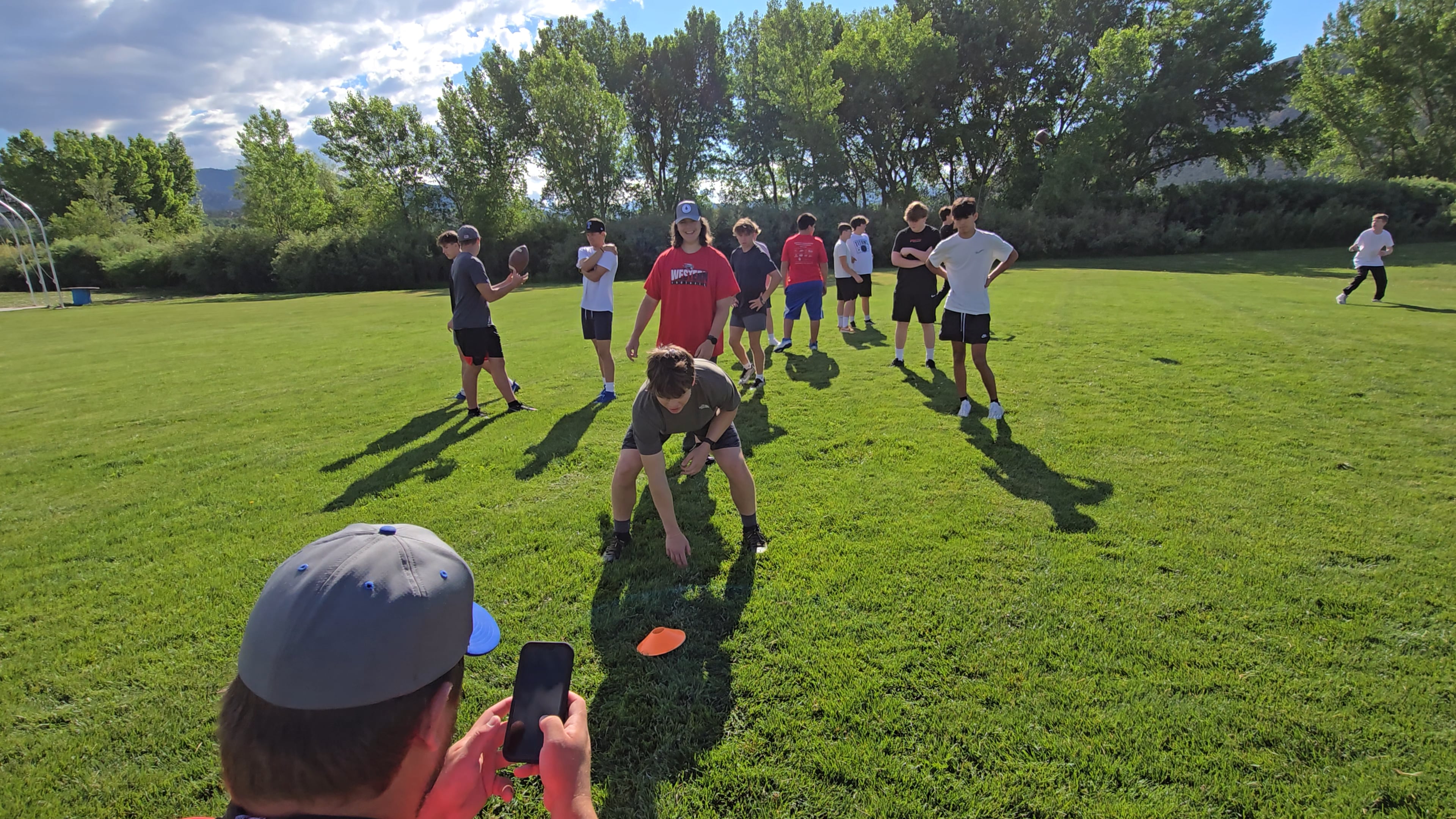 Watch grayson isenhart's 5-10-5 Agility: 4.57 seconds