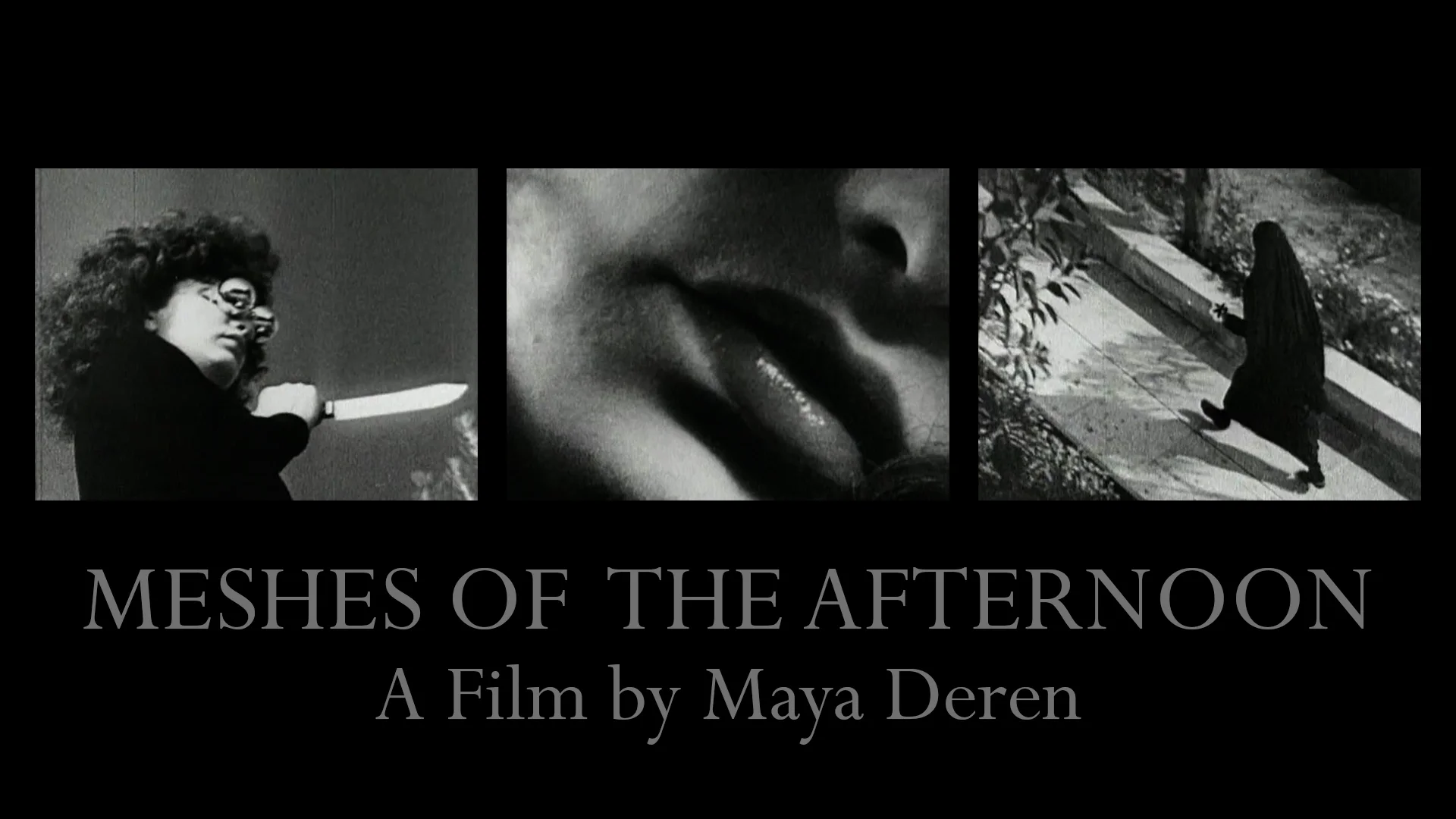 MESHES OF THE AFTERNOON