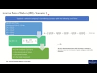 IRR for 5G Project- Scenario1