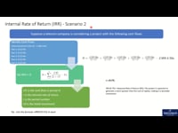IRR for 5G Project- Scenario2