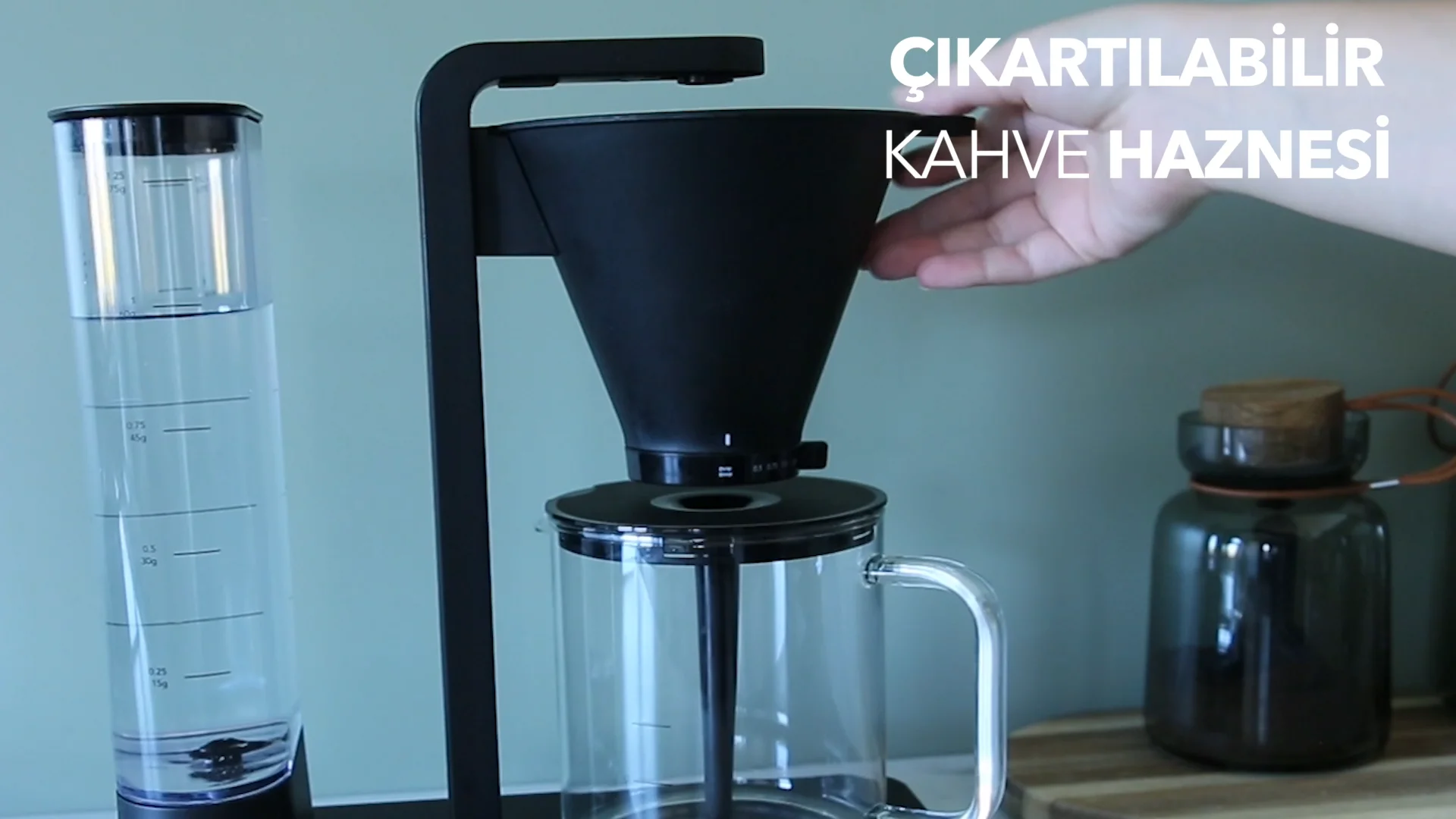 Wilfa - Performance Termoslu Filtre Kahve Makinesi 1,800W 1.25 Lt