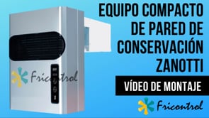 Cámara frigorífica de puertas para bandejas video