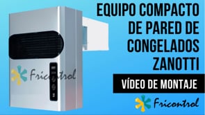Cámara frigorífica de puertas para bandejas video