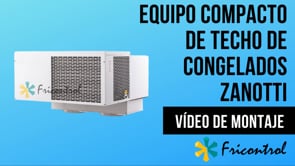 Cámara frigorífica de puertas para bandejas video