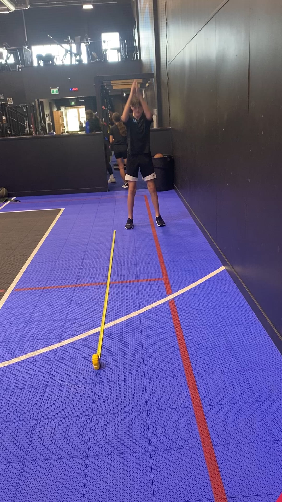 Watch PurpleShift athlete's Broad Jump: 86.7 inches