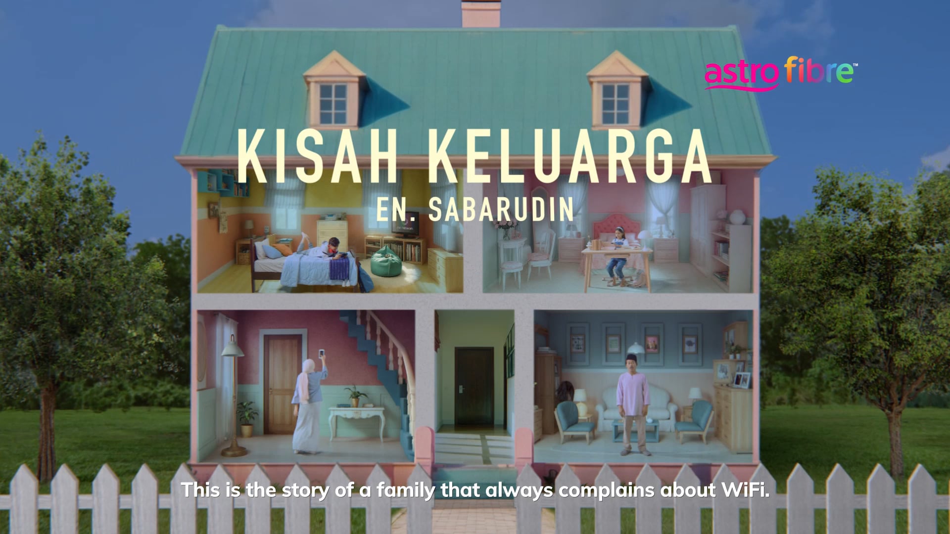 ASTRO Fibre "Kisah Keluarga En. Sabarudin"