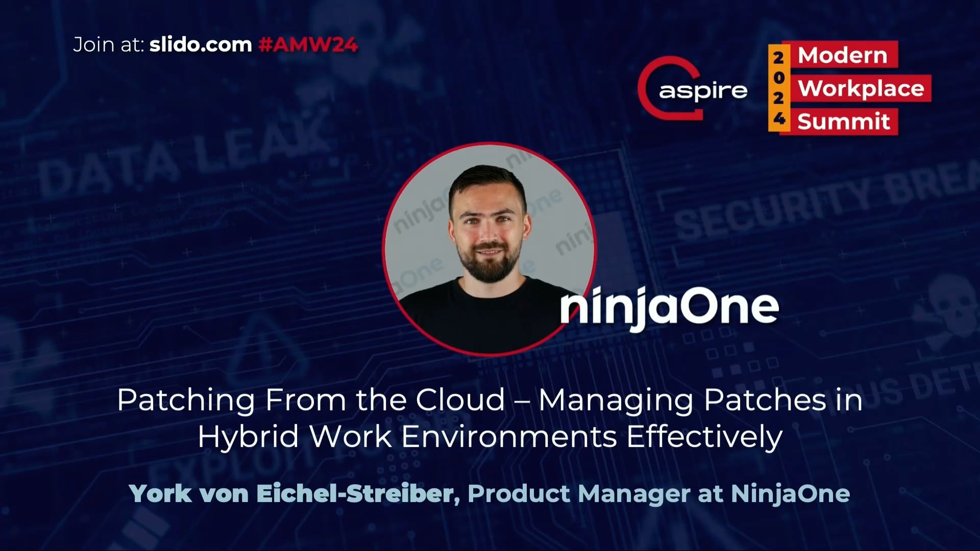 NinjaOne - York von Eichel-Streiber AMW24_1 (Copy) video thumbnail