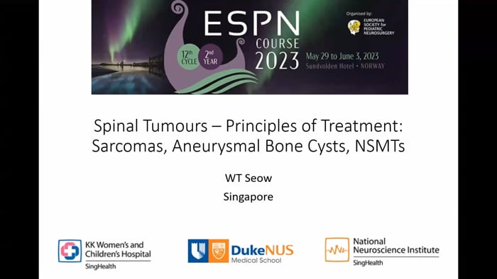 Spinal Tumours: Principles of Treatment