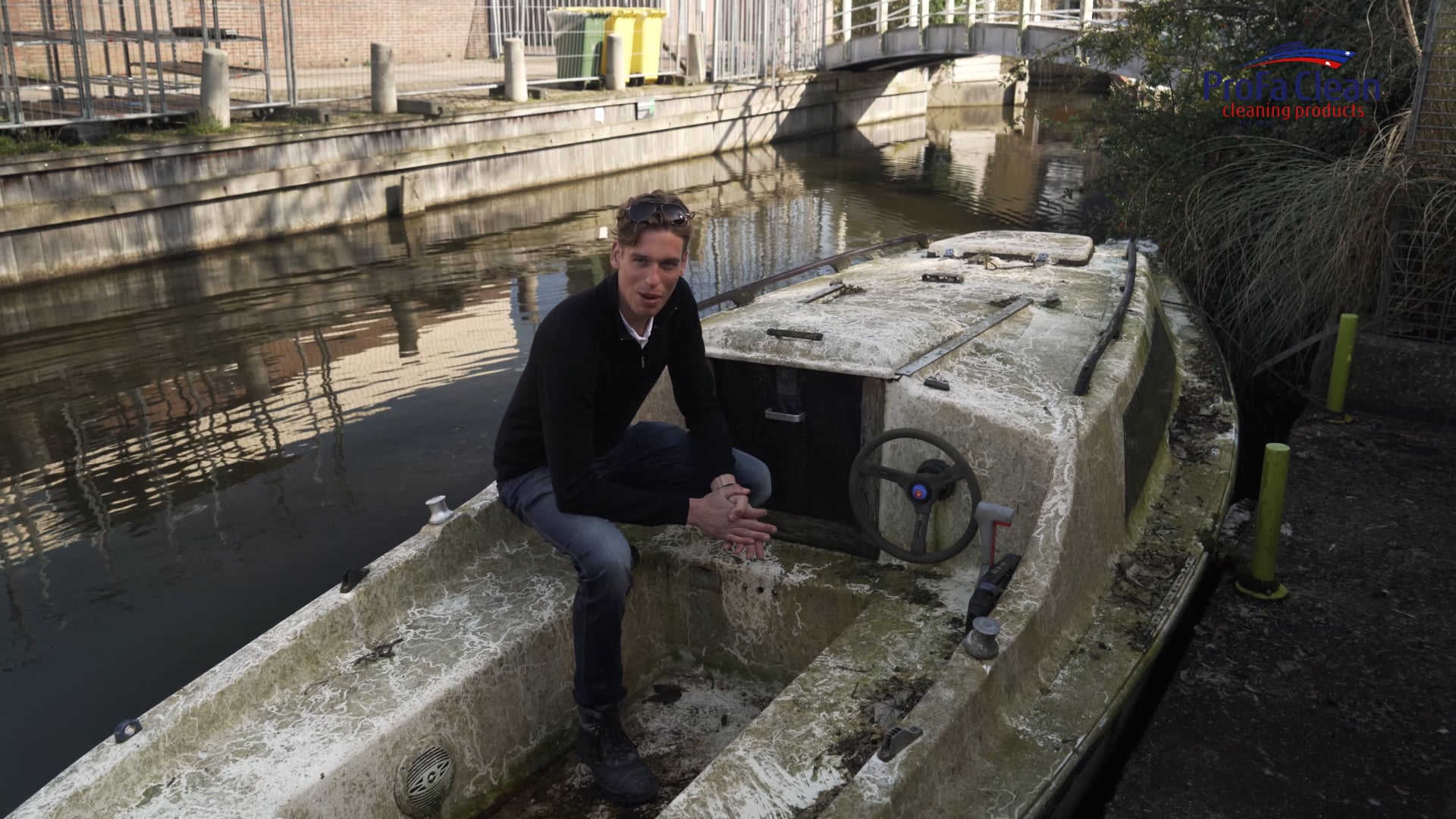 ProFa Clean - Ibella boot na 10 jaar schoonmaken
