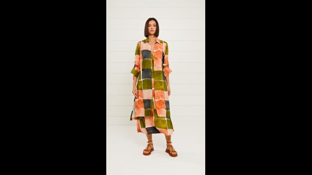 Chemise Johanna Quartzo Maxi