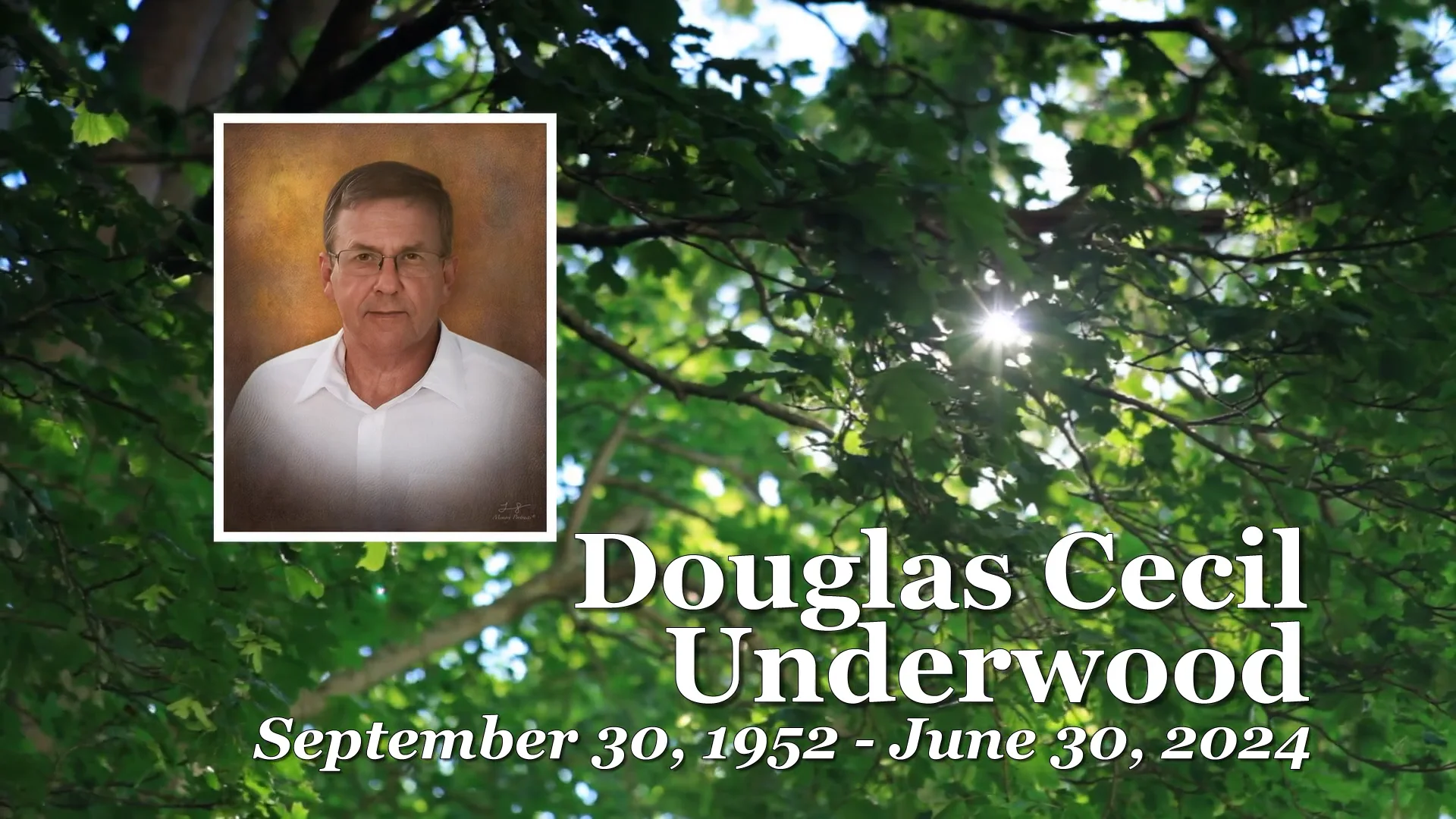 Douglas Cecil Underwood - Morgan & Nay Underwood on Vimeo