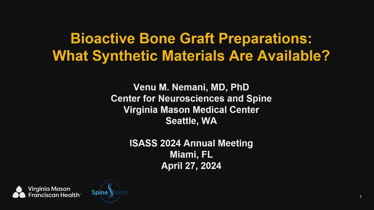 Bioactive Bone Graft Preparations What Synthetic Materials Are Available On Vimeo