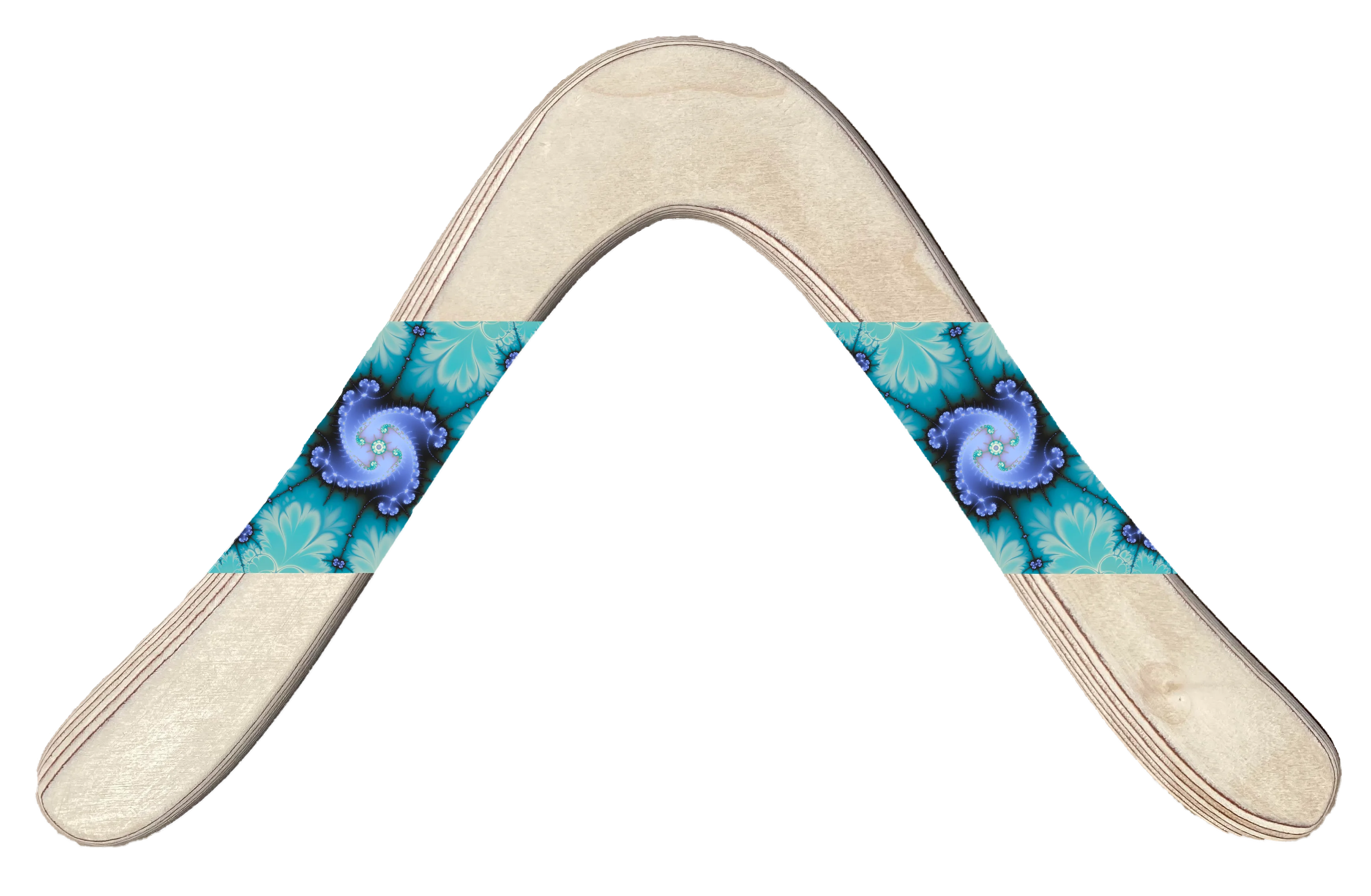 Yanaki Wooden Boomerang - The classic boomerang airfoils with