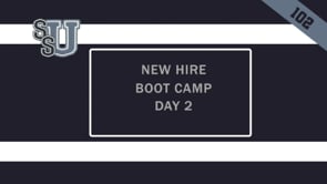 102 New Hire Boot Camp