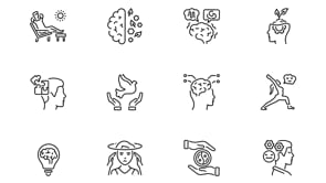 Animated Psychologist Icons, an Outline Icon by Prosymbols (Thumbnail 6 of 6)