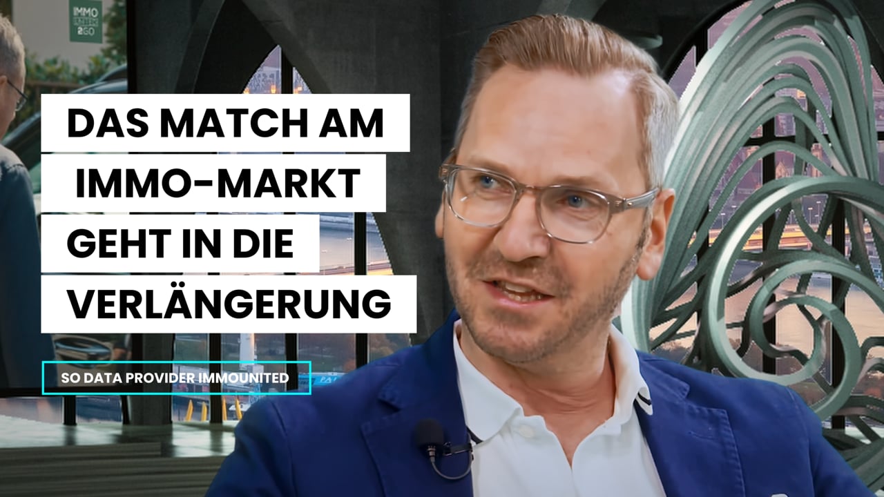 Data-Provider IMMOunited – Das Match am Immo-Markt geht in die Verlängerung