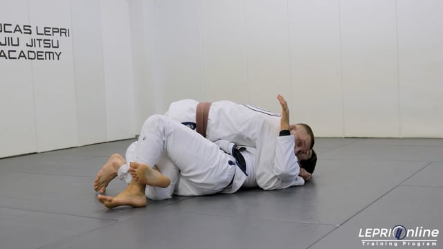 Detailed Half Guard Escape to Closed Guard