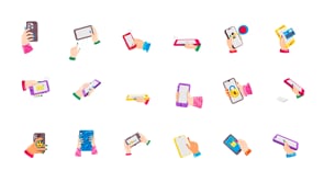 Animated Smartphone Stickers, an Emoji Icon by Vectors Market (Thumbnail 7 of 7)