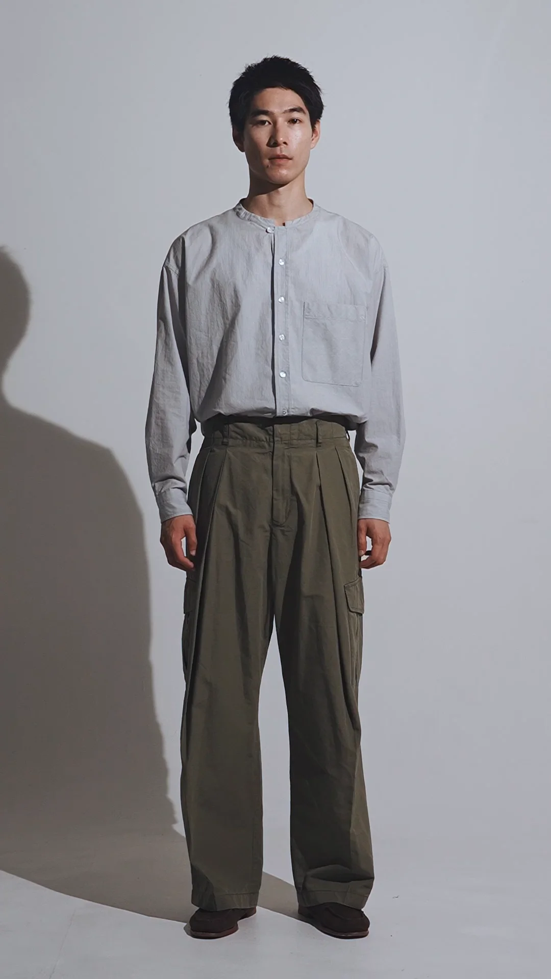 GARMENT DYE DOUBLE TUCK CARGO PT / ガーメントダイダブル
