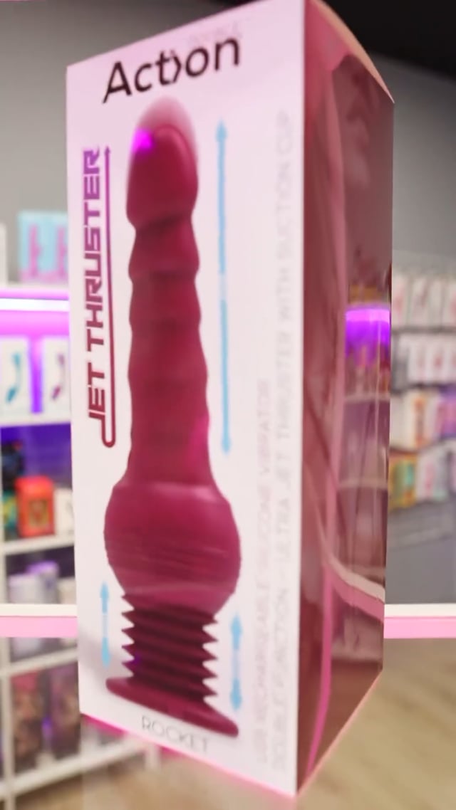 Vibrador com Movimento Jet Thruster Rocket