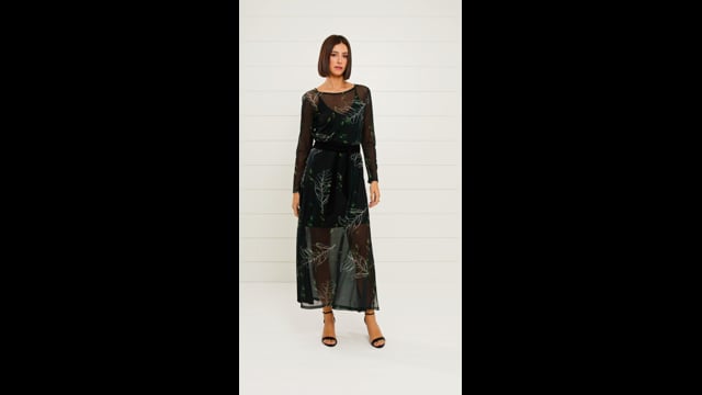 Vestido Meg Tule Insights 