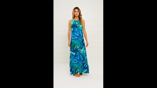 Vestido Yasmim Longo Mundo Acqua 