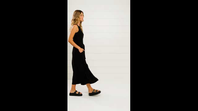 Vestido Drica Malha Fria Preto