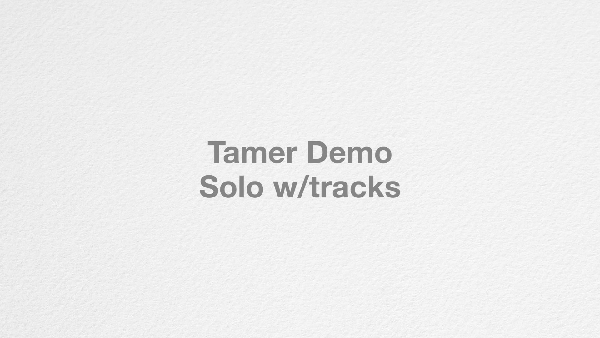 Promotional video thumbnail 4 for Tamer Tewfik Music