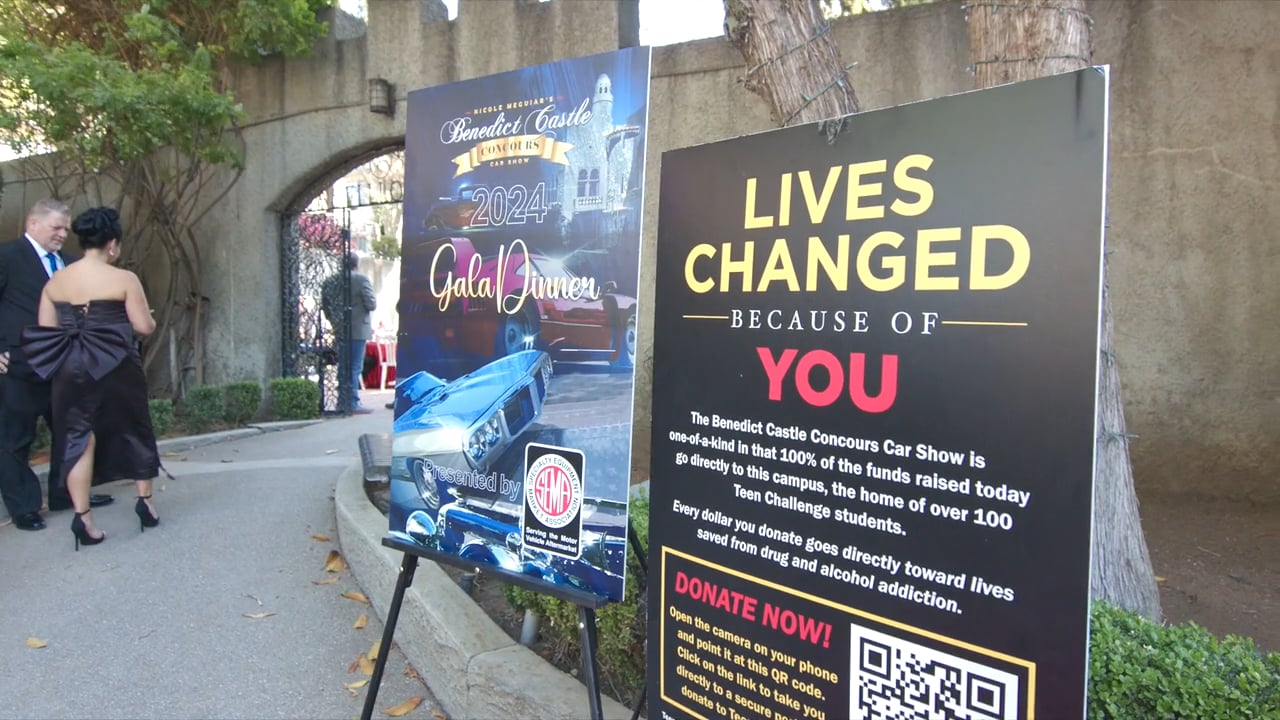 Meguiar's Teen Challenge Gala 2024 Event Promo