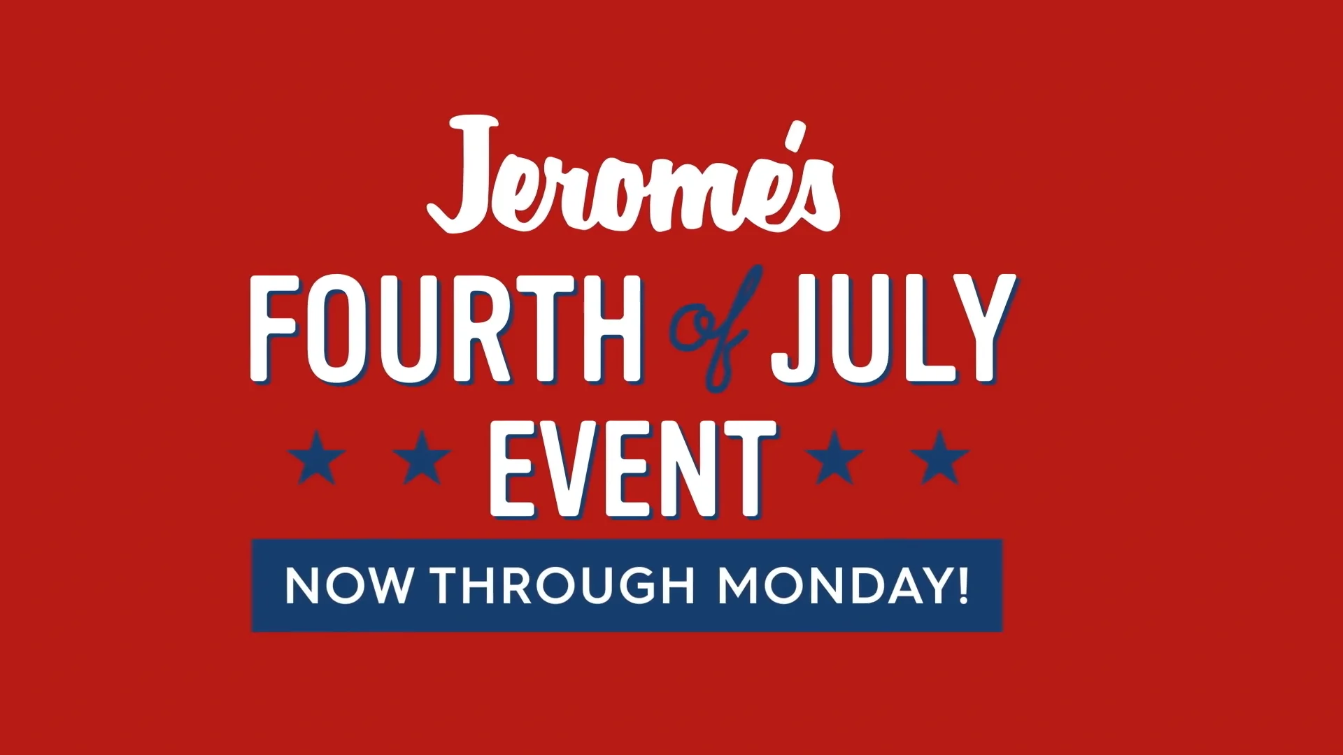 Ending Soon 4th of July