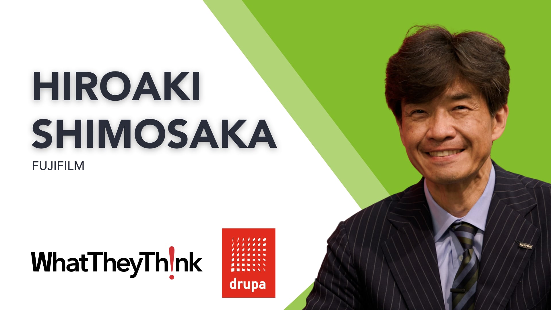 Innovation and Sustainability: A Conversation with Fujifilm's Hiroaki Shimosaka