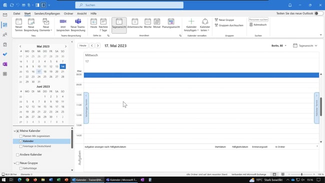 41 Kalender Daten importieren