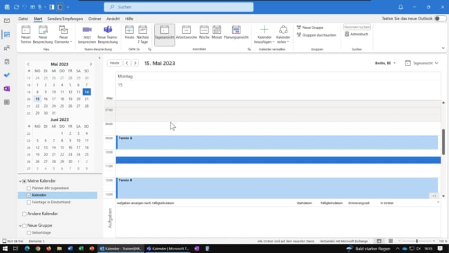 44 Kalender versenden