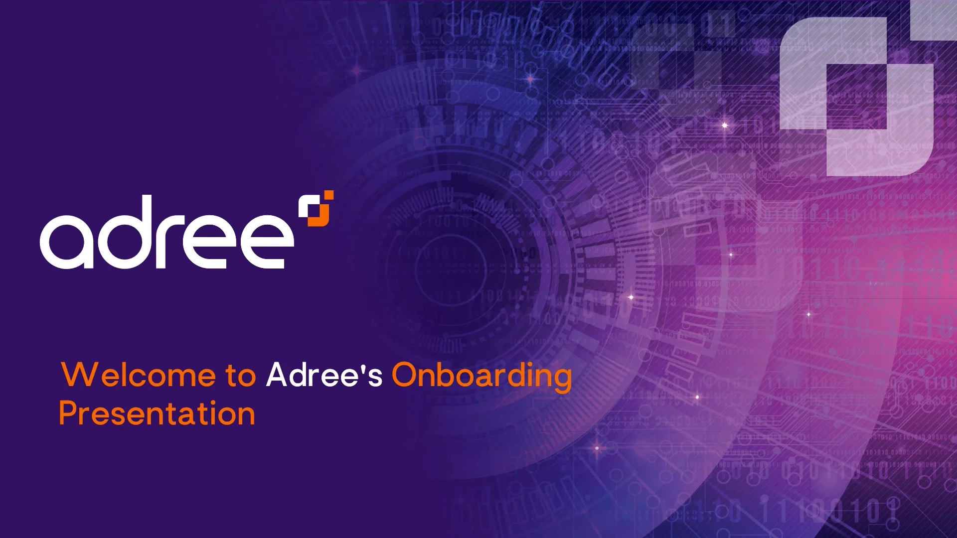 ADREE's_Onboarding_Presentation on Vimeo