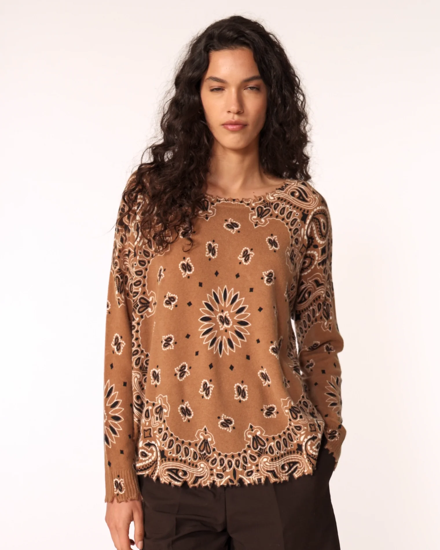 Madewell bandana sweater hotsell