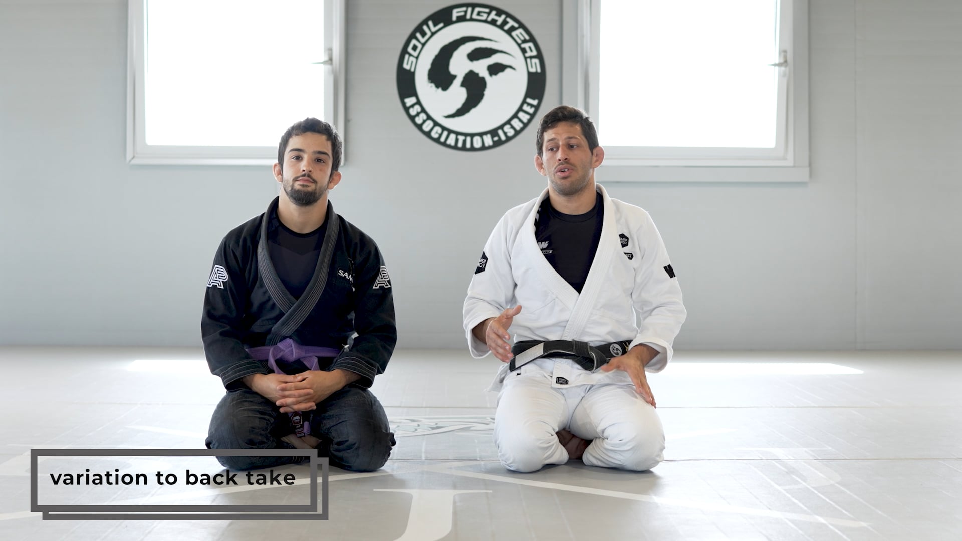 K guard waiter position variation to back take